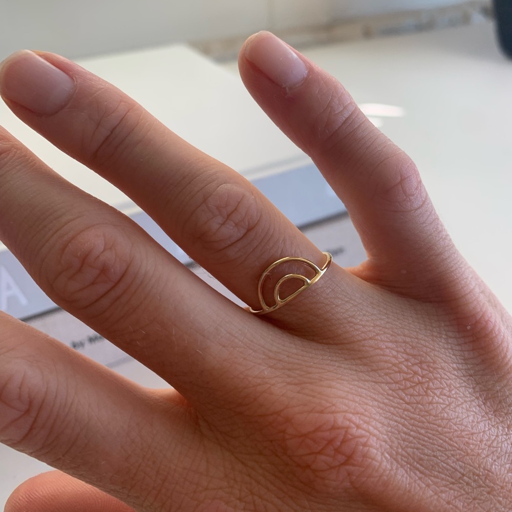Gold Fill Rainbow Ring